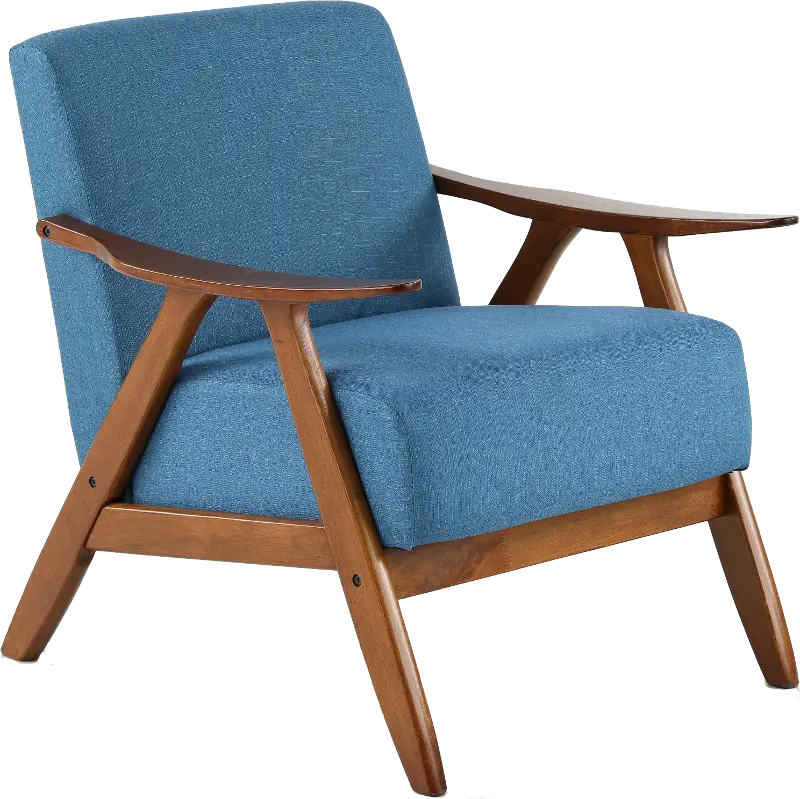 Damala Blue Accent Chair