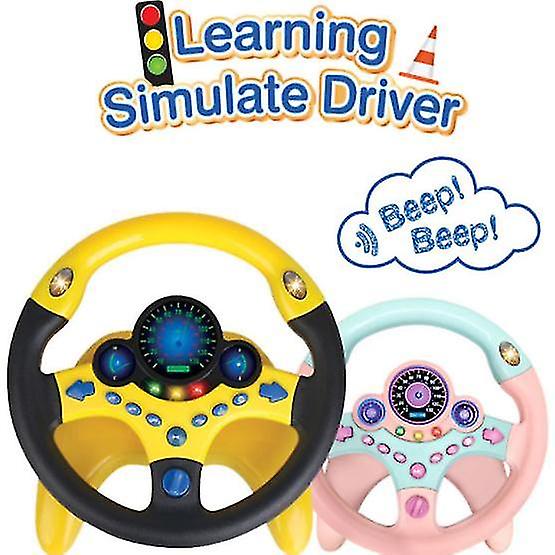 Steering Wheel Toy Cars Simulation Driving Steering Wheel Pretend Toy