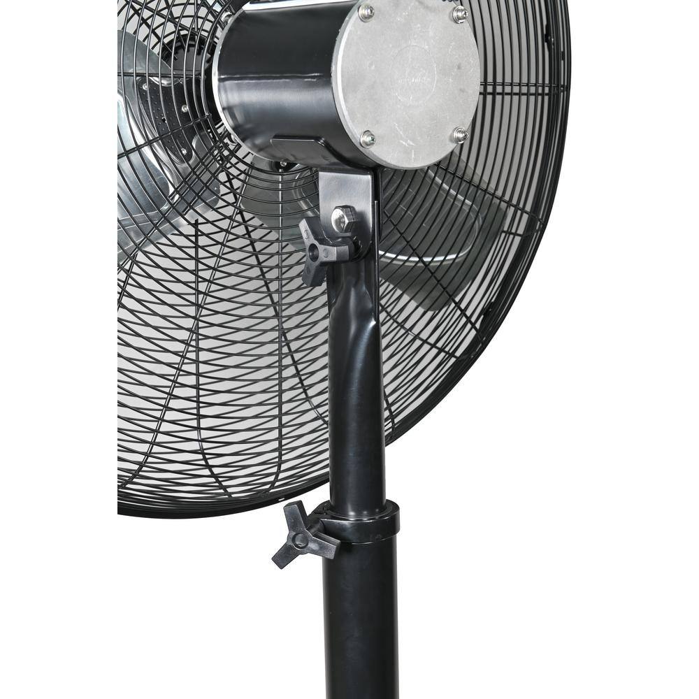 K Tool International 24 in. Waterproof Non Oscillating Pedestal Fan KTI77723