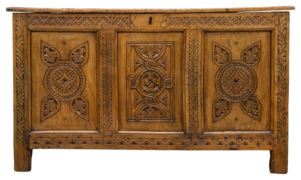 Handsome Early 19th Century English Chest   Mediterranean   Accent Chests And Cabinets   by De cor  Houzz