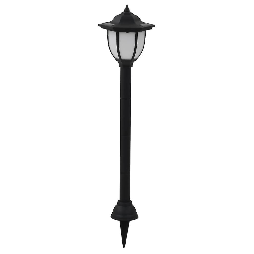 Vidaxl Outdoor Solar Lamps 6 Pcs Led Black