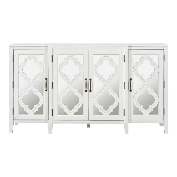 Modern Mirrored Console Table Sideboard for Living Room Dining Room