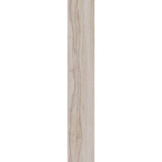 TrafficMaster White Maple 4 MIL x 6 in. W x 36 in. L Grip Strip Water Resistant Luxury Vinyl Plank Flooring (24 sqftcase) 97011