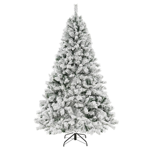 Costway 6 FT/7FT/8FT PreLit Christmas Tree 3Minute Quick Shape