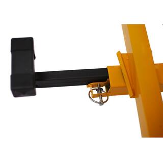 Tatayosi 11 ft. Drywall Panel Hoist Jack Lifter Drywall Lift Panel Lift in Yellow J-H-W46537283