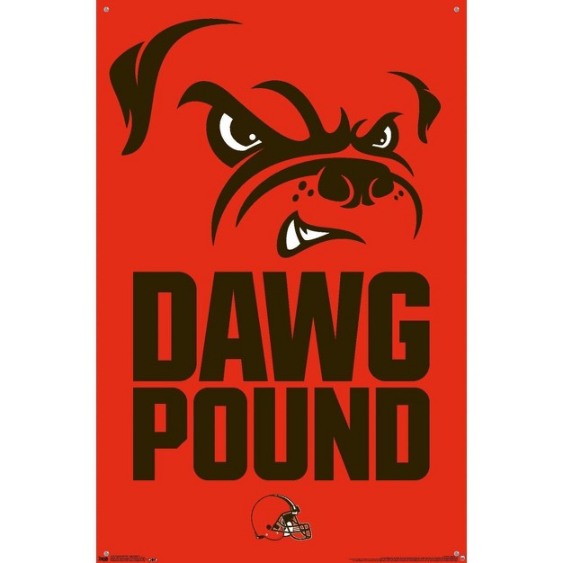 Trends International Nfl Cleveland Browns Dog Pound 15 Unframed Wall Poster Prints