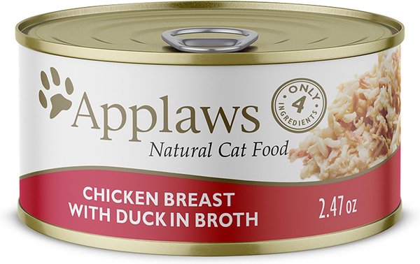 Applaws Chicken Breast with Duck in Broth Wet Cat Food