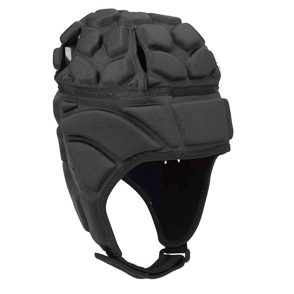 Professional Football Baseball Sports Helmet Rugby Goalie Roller Hat Head Guard Protectorblack M