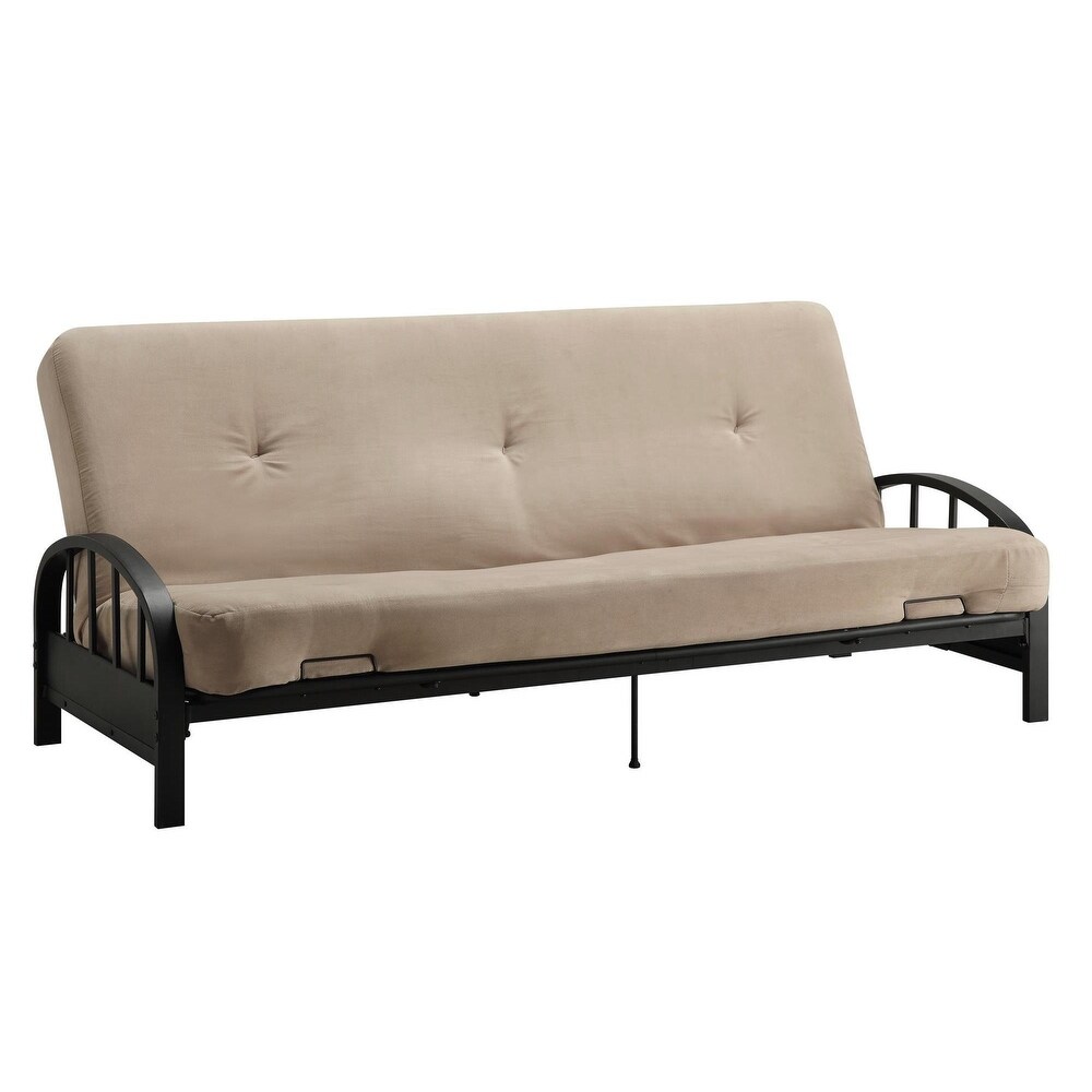 DHP Aiden Black Futon Frame