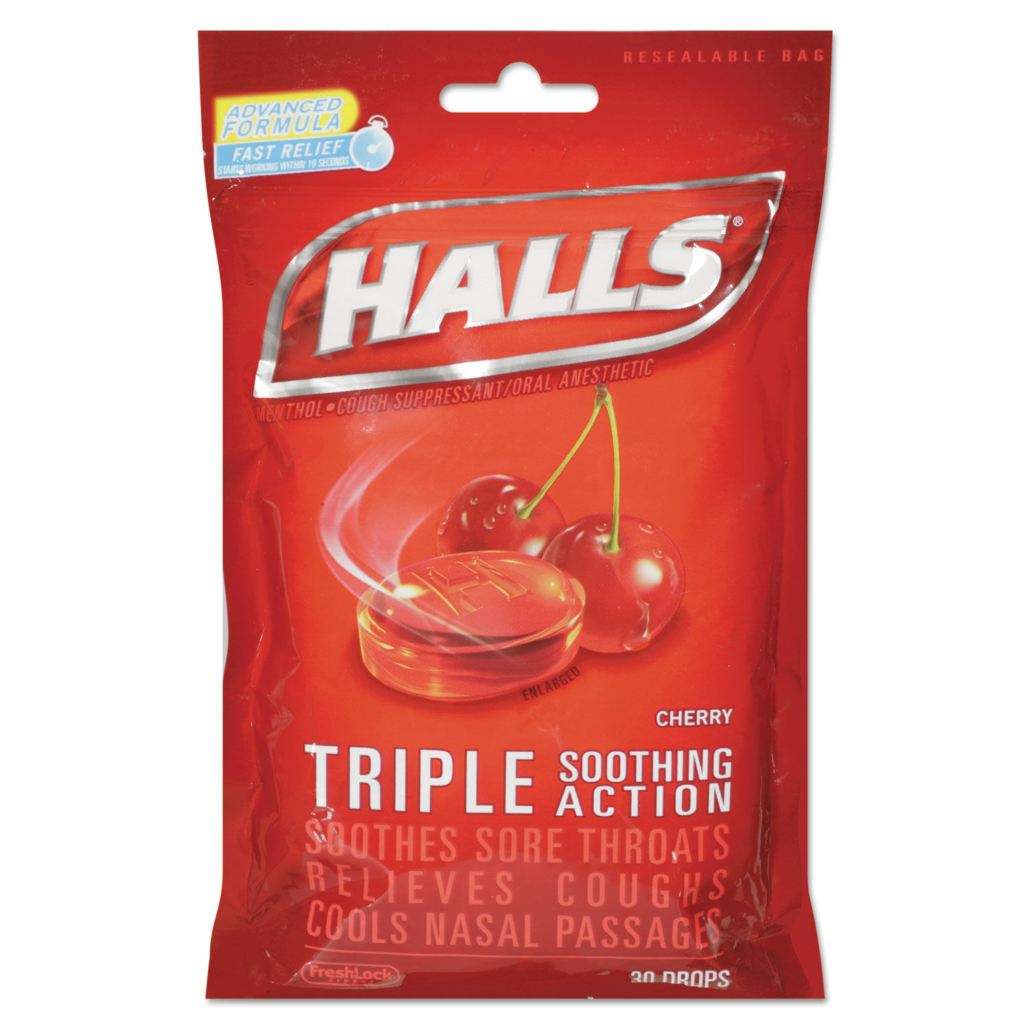 Triple Action Cough Drops by HALLS CDB27499