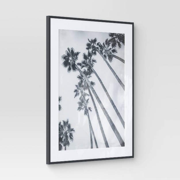 Elevated Aluminum Poster Frame Black