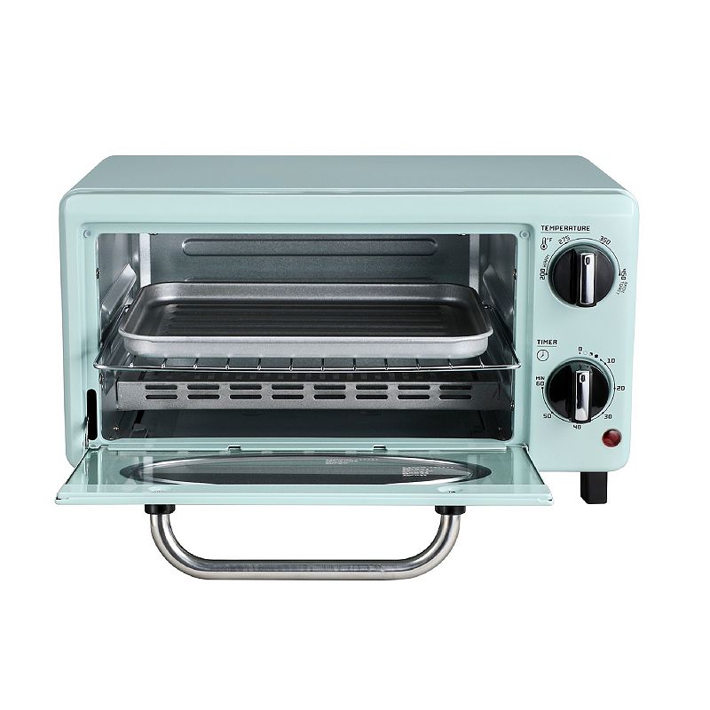 Americana by Elite Collection Retro 2-Slice Toaster Oven