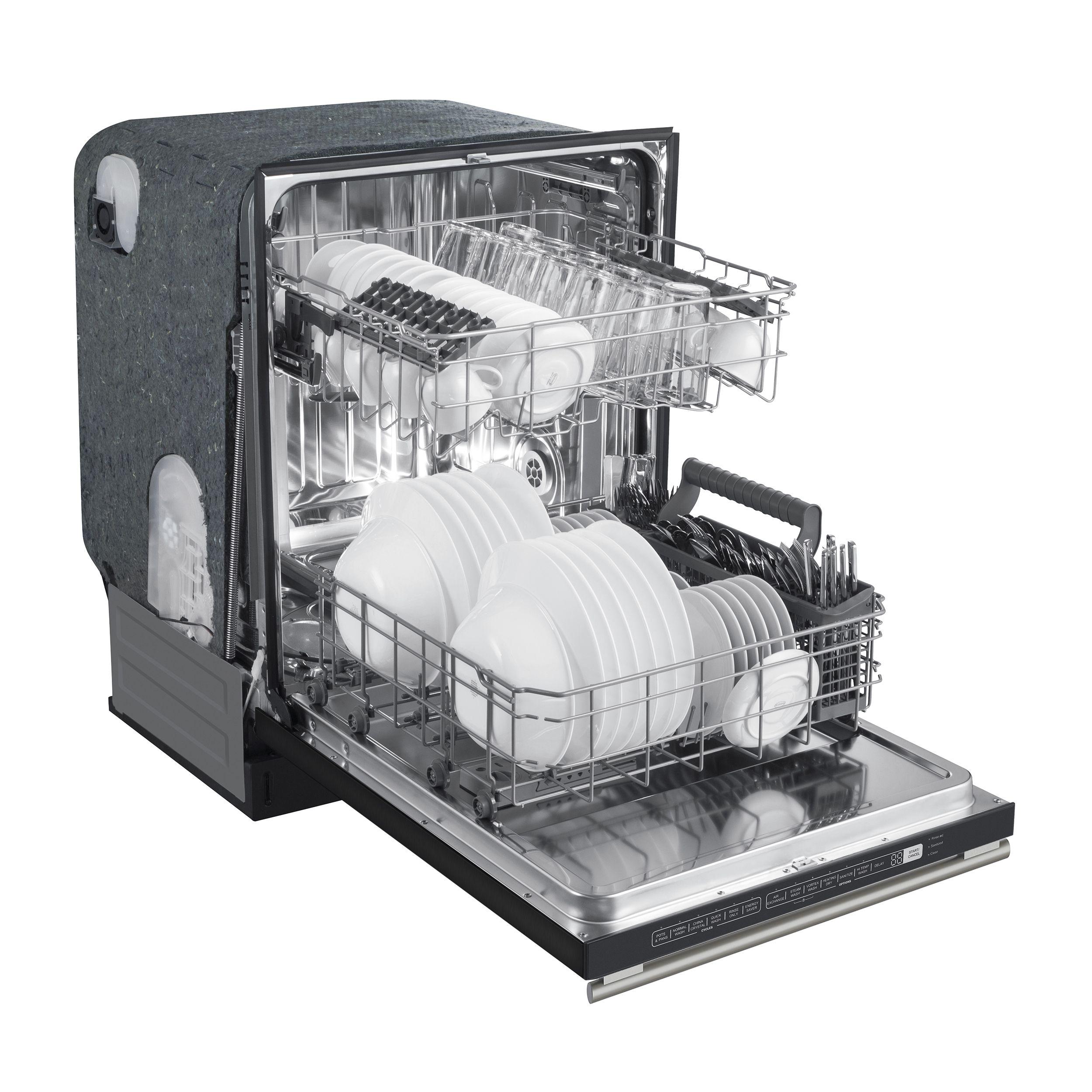 Forno FDWBI806724BLK 24 Pozzo Black Dishwasher