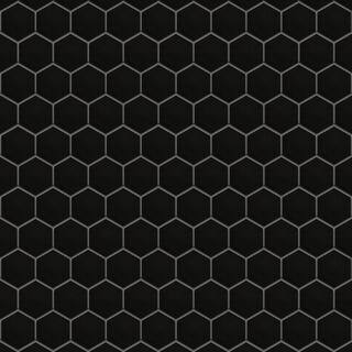 Merola Tile Metro 2 in. Hex Black Porcelain Mosaic Tile (10.0 sq. ft.Case) FXLM2HMB