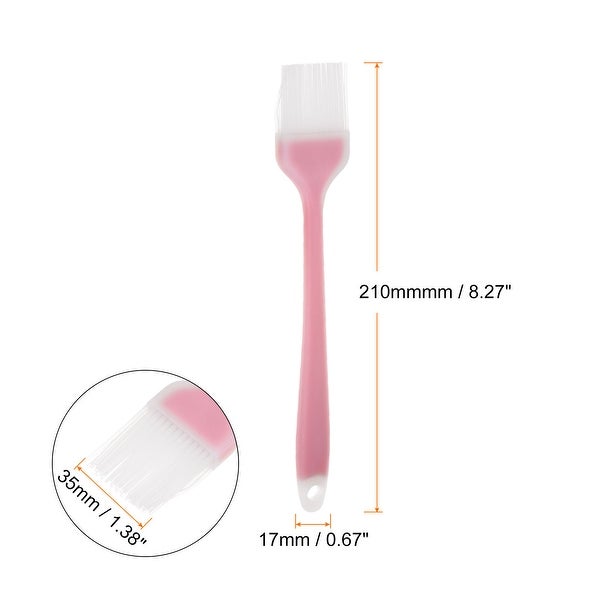 2pcs Silicone Pastry Brush， 1.38