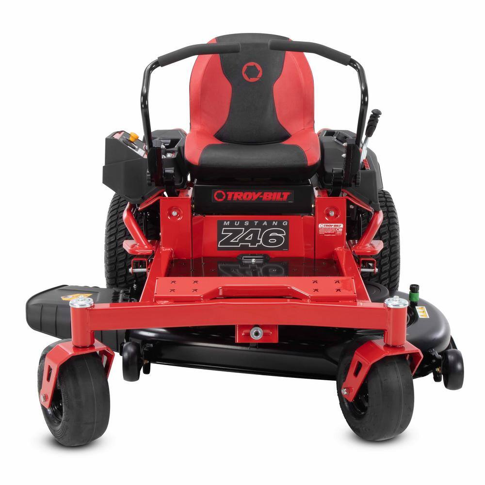 Troy-Bilt Mustang 46 in. 22 HP V-Twin Kohler 7000 Series Engine Dual Hydrostatic Drive Gas Zero Turn Riding Lawn Mower Mustang Z46