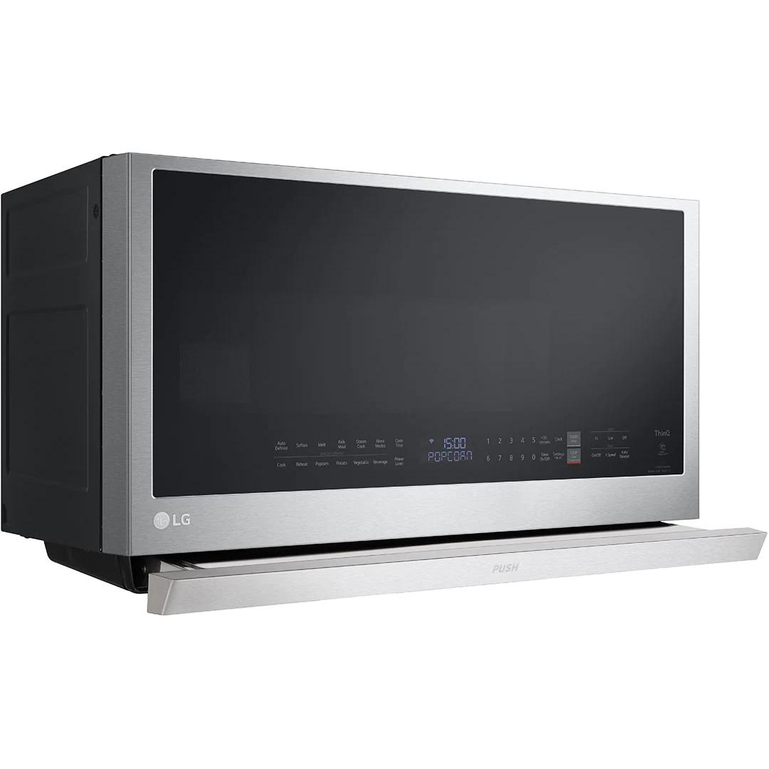 LG 30-inch, 2.1 cu. ft. Wi-Fi Enabled Over-the-Range Microwave Oven with EasyClean? MVEL2137F