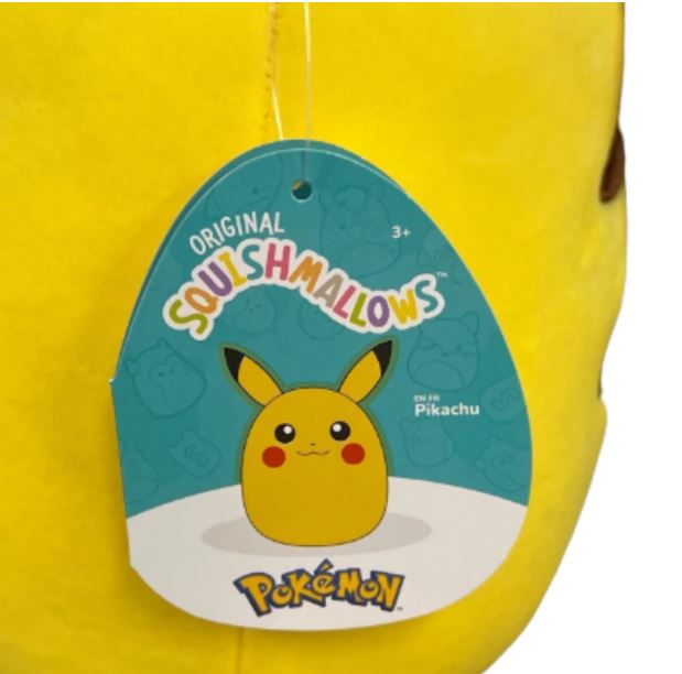 Squishmallows Official Kellytoys Plush 10 Inch Pikachu the Pokemon Ultimate Soft Stuffed Toy