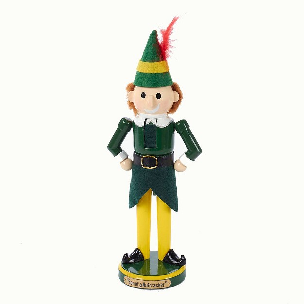 Kurt Adler 11 inch Wooden Buddy The Elf Nutcracker