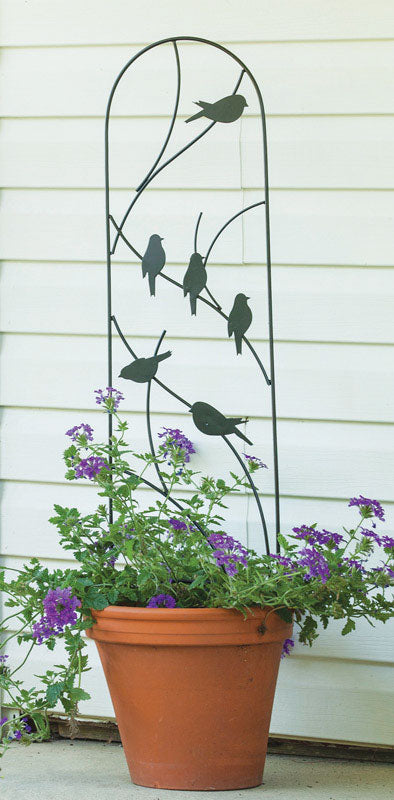 POT TRELLIS BIRDS 40