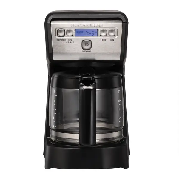 Hamilton Beach 12-Cup Compact Programmable Coffee Maker