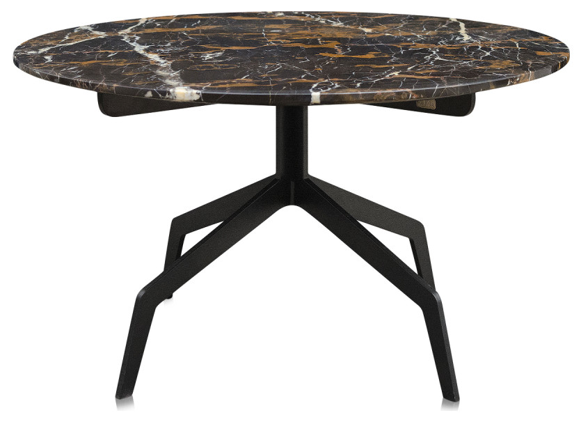 Round Marble Coffee Table  Versmissen   Contemporary   Coffee Tables   by Oroa   Distinctive Furniture  Houzz