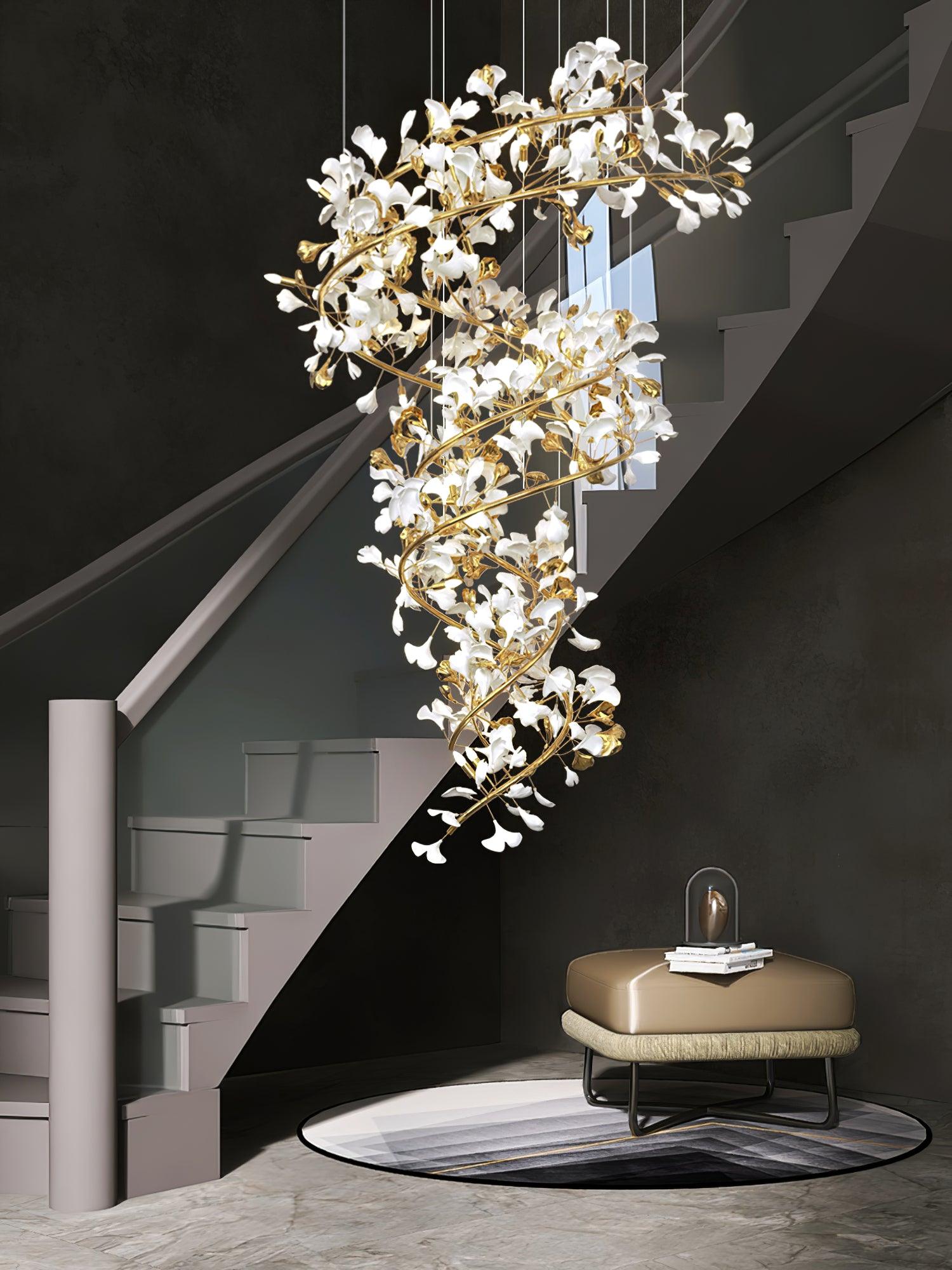 Gingko Chandelier Q