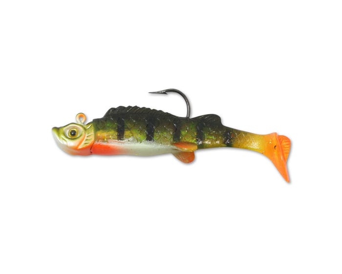 Northland Fishing Mimic Minnow Shad - #1 Hook Perch， 2 Pack - NOMM323