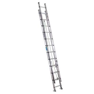 Werner 24 ft. Aluminum Extension Ladder with 225 lbs. Load Capacity Type II Duty Rating D1224-2