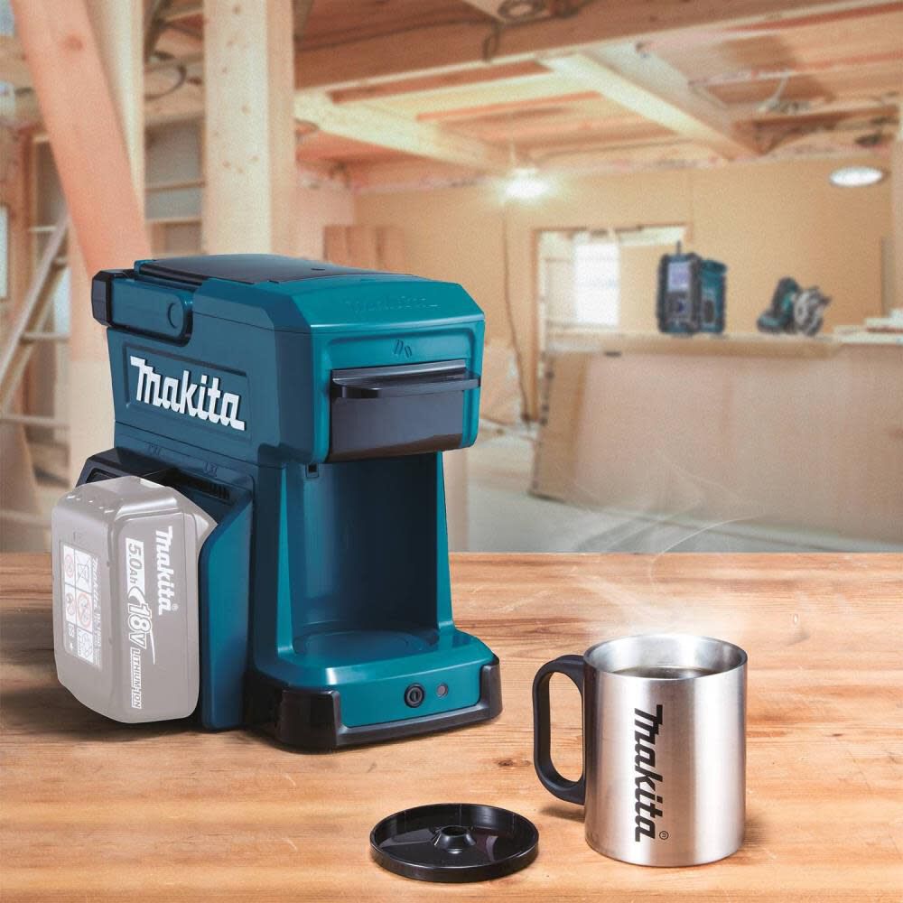 Makita 18V LXT / 12V Max CXT Lithium-Ion Cordless Coffee Maker Tool Only DCM501Z from Makita