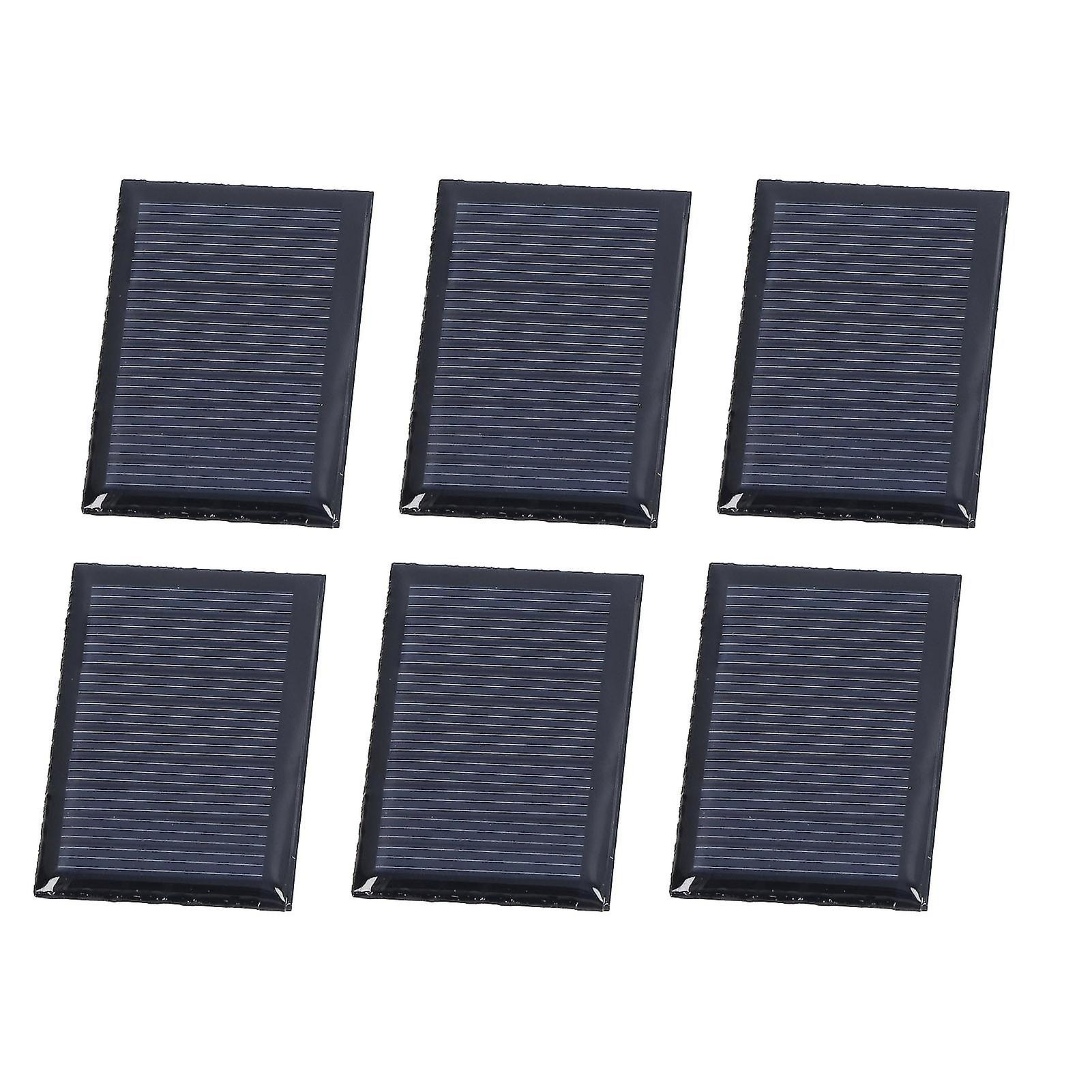 10pcs Small Solar Cell Weather Resistant DIY Solar Panel Module for Science Projects Toy Light 0.15W 5V