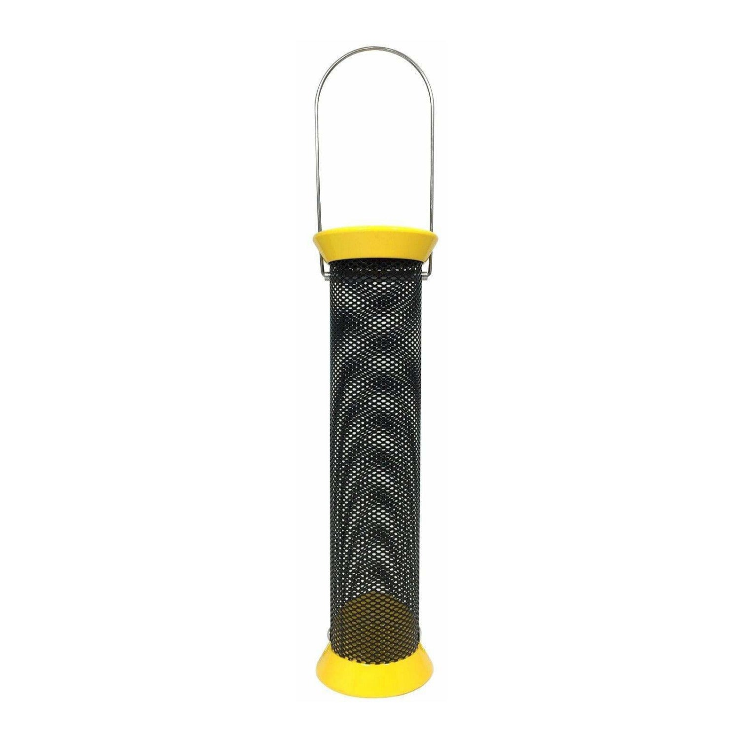 Droll Yankees Metal Finch Sock Bird Feeder (Yellow)