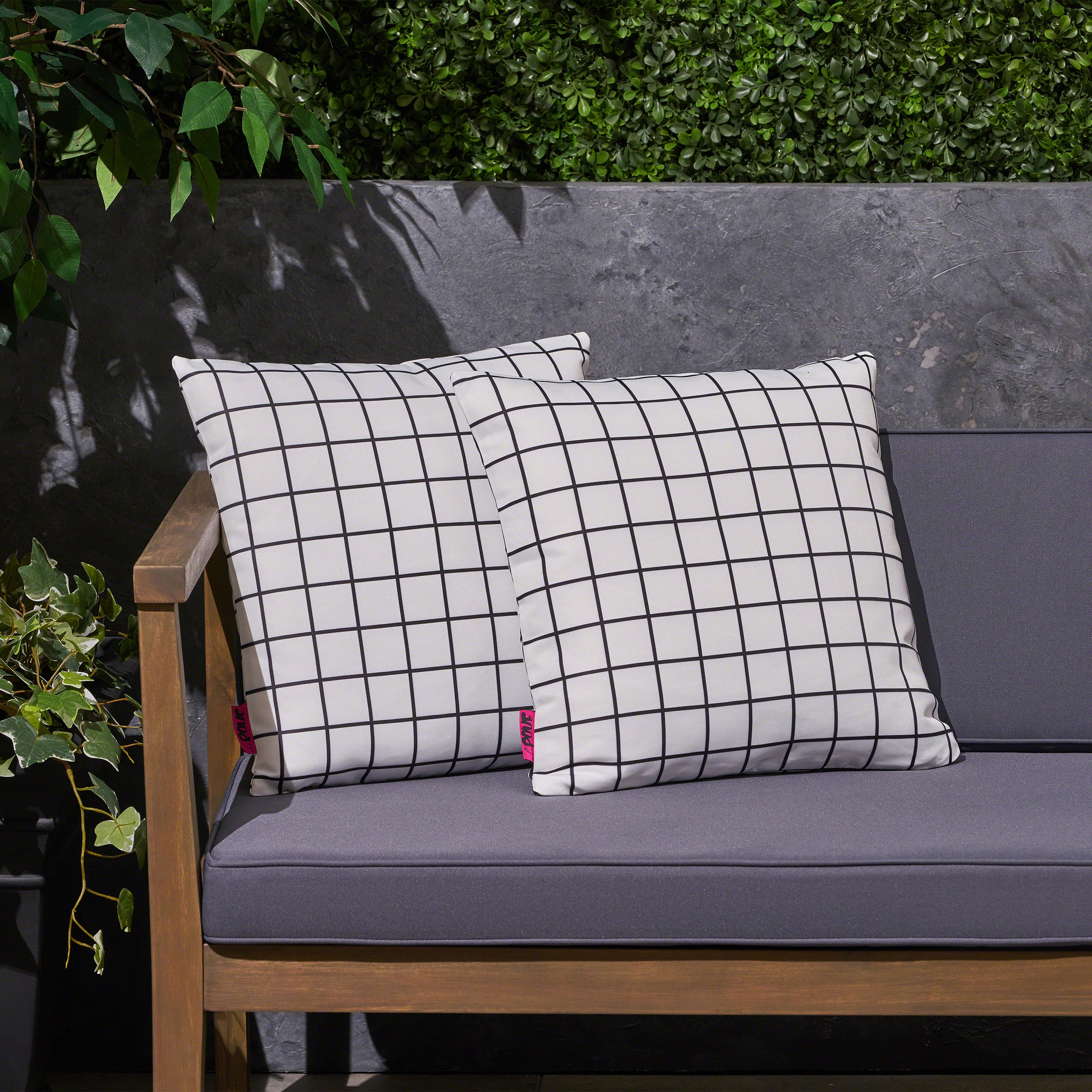 Sylvia Outdoor Cushion, 17.75