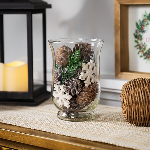 Pinecones and Snowflakes Christmas Decorations