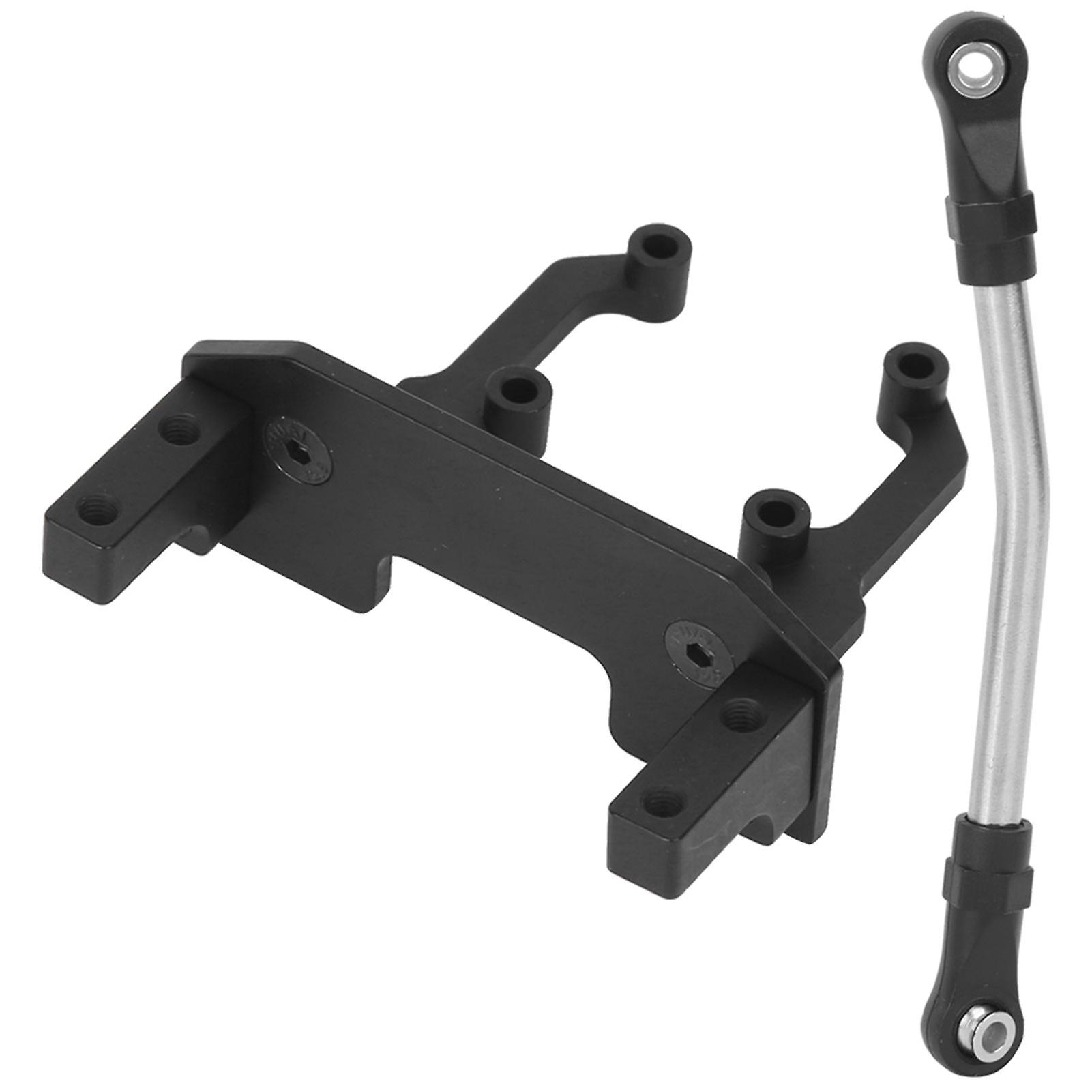 Metal Servo Mounting Bracket With Tie Rod Rc Car Part For Axial Scx10 Ii 90046 1/10 Rc Car