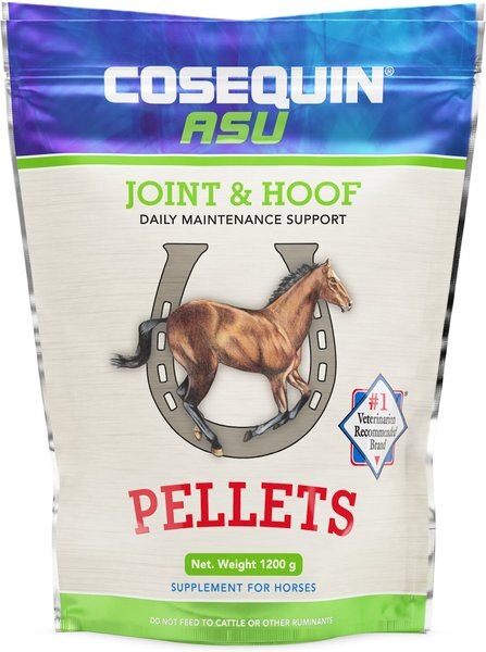 Nutramax Cosequin Pellets Joint and Hoof Joint Health Supplement for Horses， 1200-grams