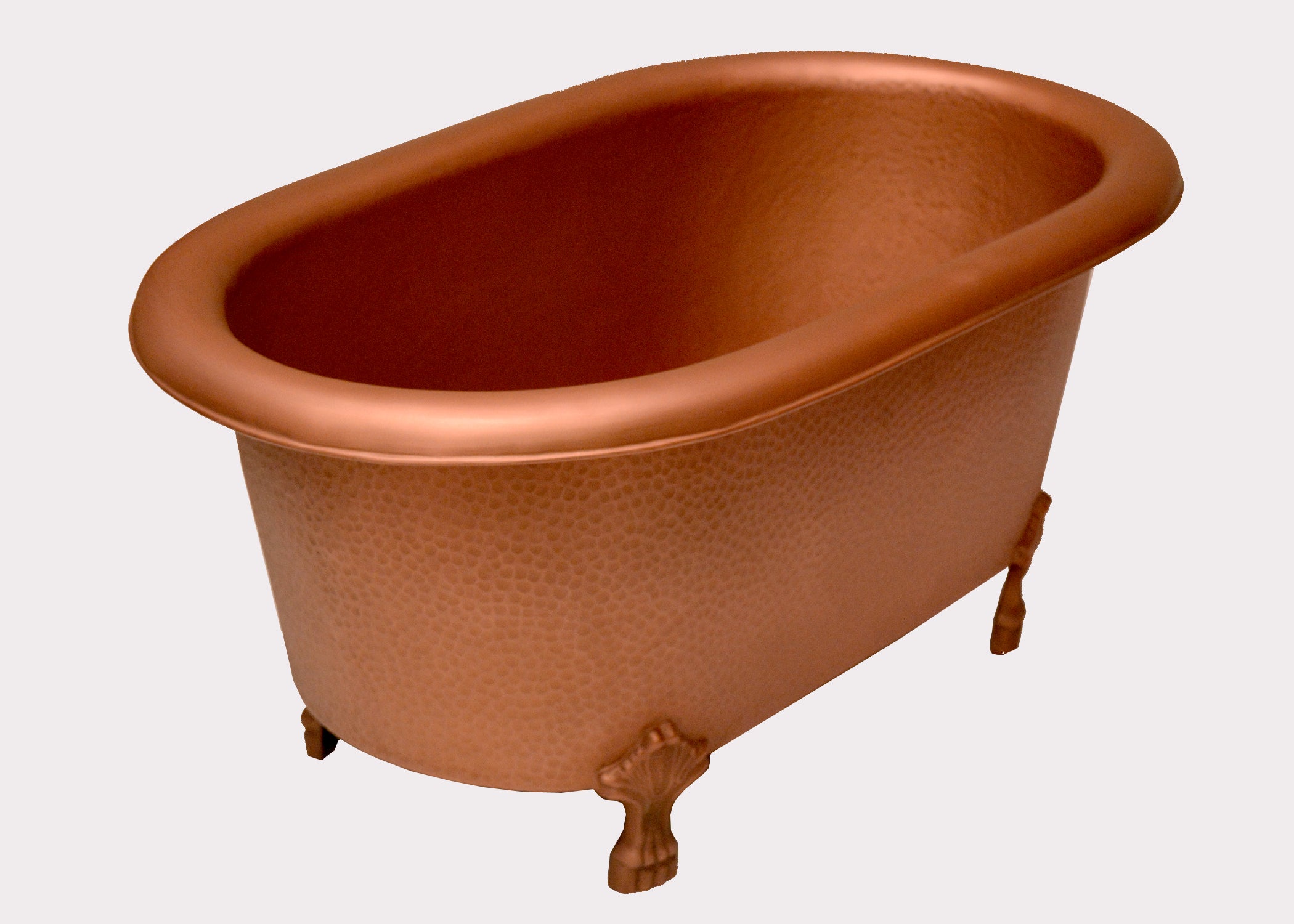 Picasso 32″ Copper Double Roll Top Tub