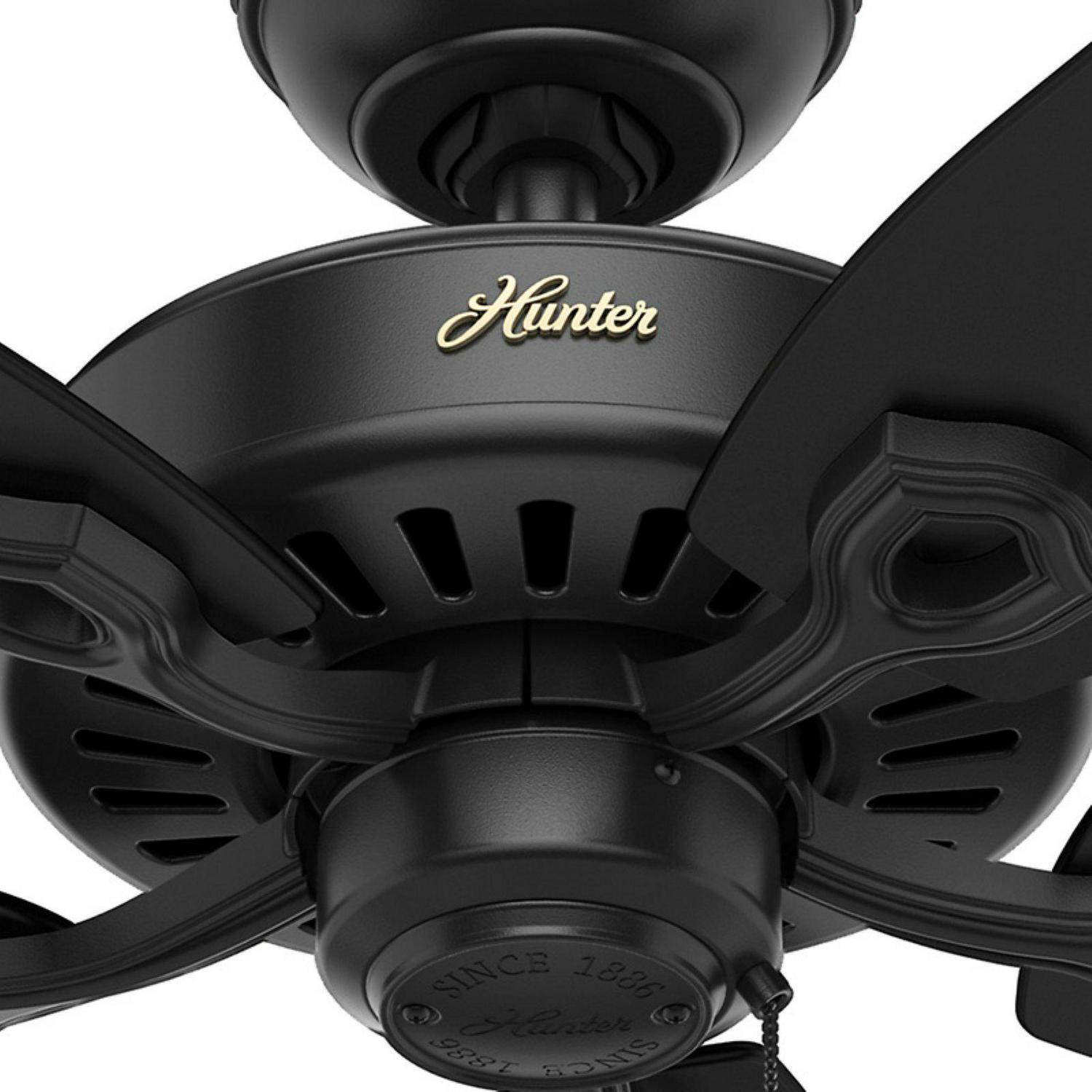 Hunter 52 Builder New Bronze Ceiling Fan with Pull Chain