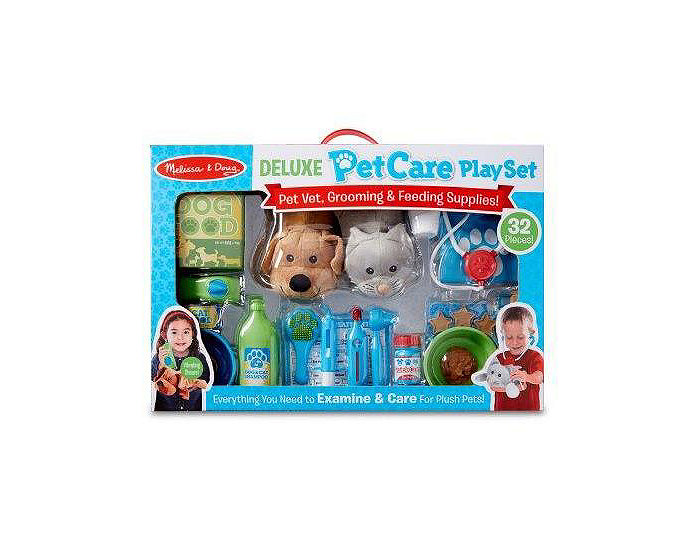 Melissa and Doug Deluxe Pet Care Play Set