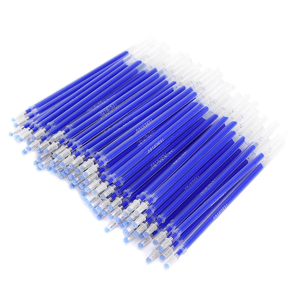 100pcs Blue High Temperature Disappearing Pen Refill Heat Erasable Marker Tailoring Accessories