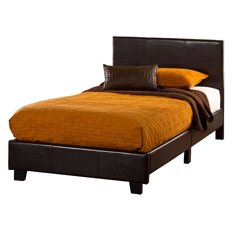 Hillsdale Furniture Springfield Faux-Leather Twin Bed