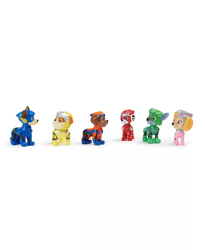 PAW Patrol The Mighty Movie  Toy Figures Gift Pack  with 6 Collectible Action Figures  Kids Toys for Boys and Girls Ages 3 and Up