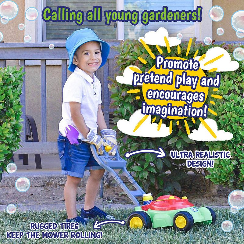 Sunny Days Entertainment Bubbles Bubble N Go Mower