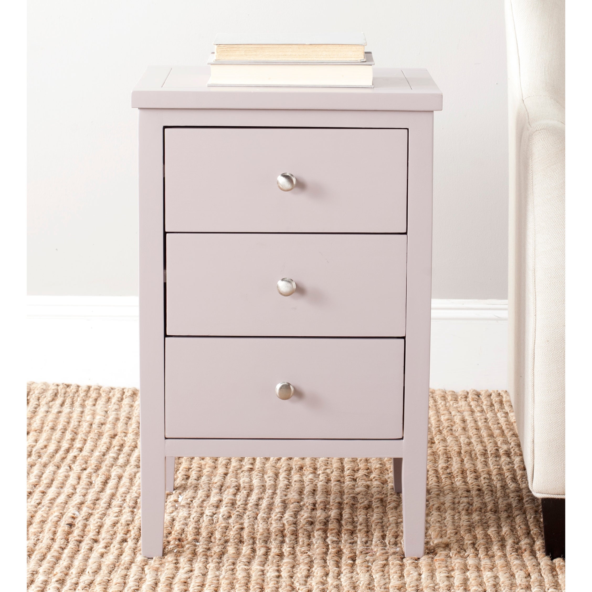 SAFAVIEH Deniz Grey Overcast End Table - 16.9