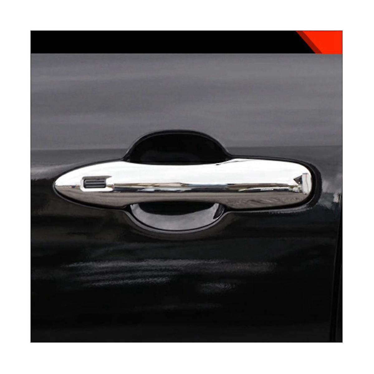 Car Bright Black Door Handle Cover Trim Decorator Sticker Exterior Accessories For C28 2022 2023