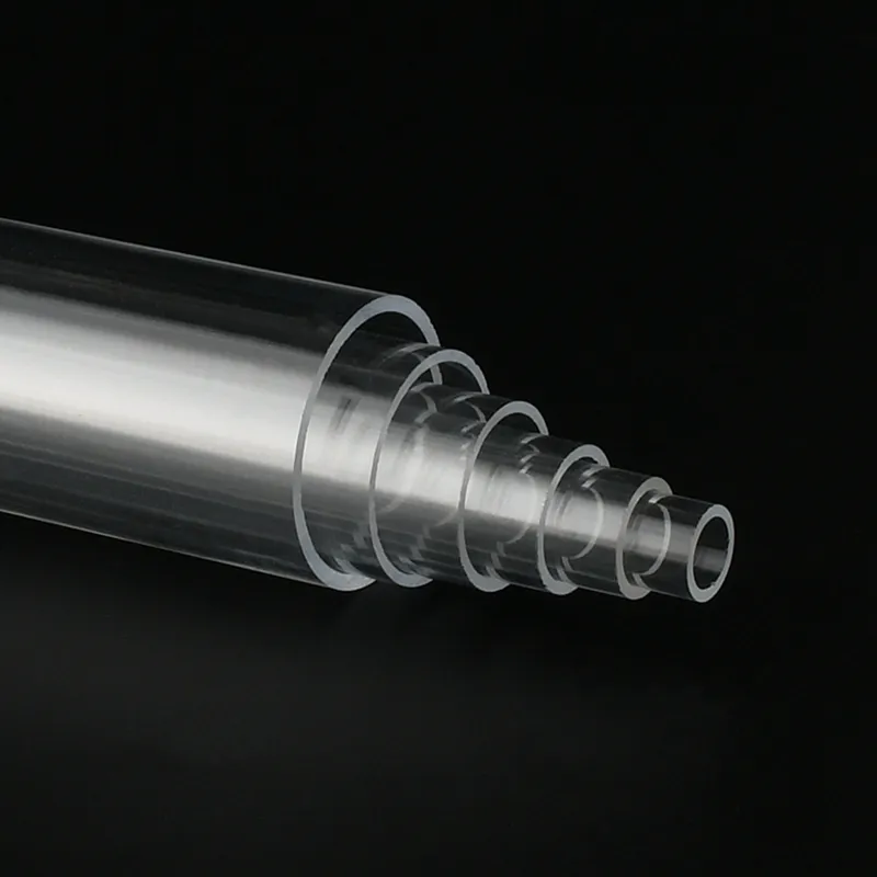 O.D 3mm~110mm High Transparent Acrylic Tube Fish Tank Aquarium Plexiglass Tube Garden Irrigation Water Supply Pipe