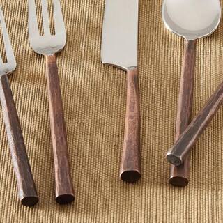 Park Designs Copper Handle 5-Piece Place Setting Flatware Set (Service for 1) 030-201