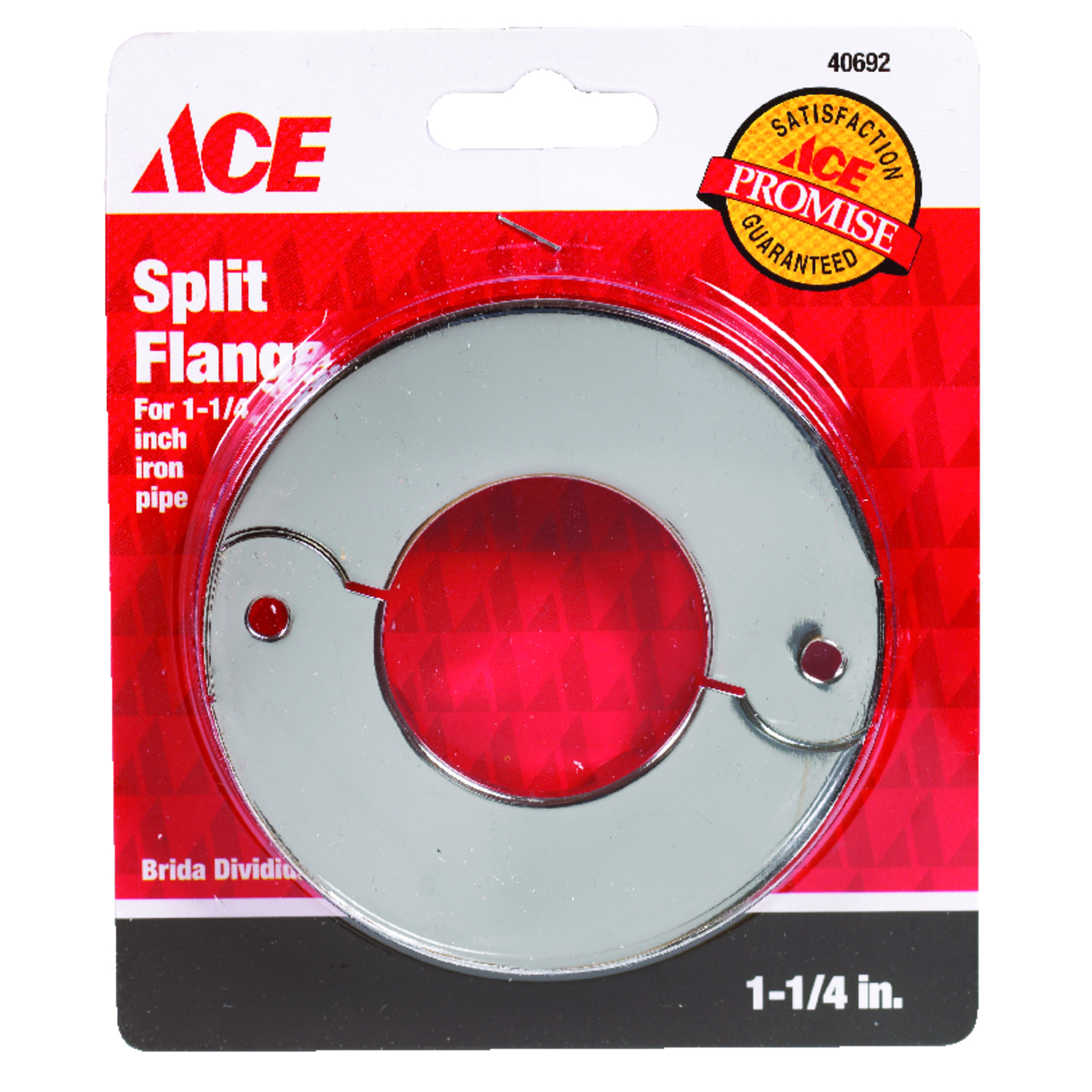 Ace 1-1/4 in. Steel Split Flange