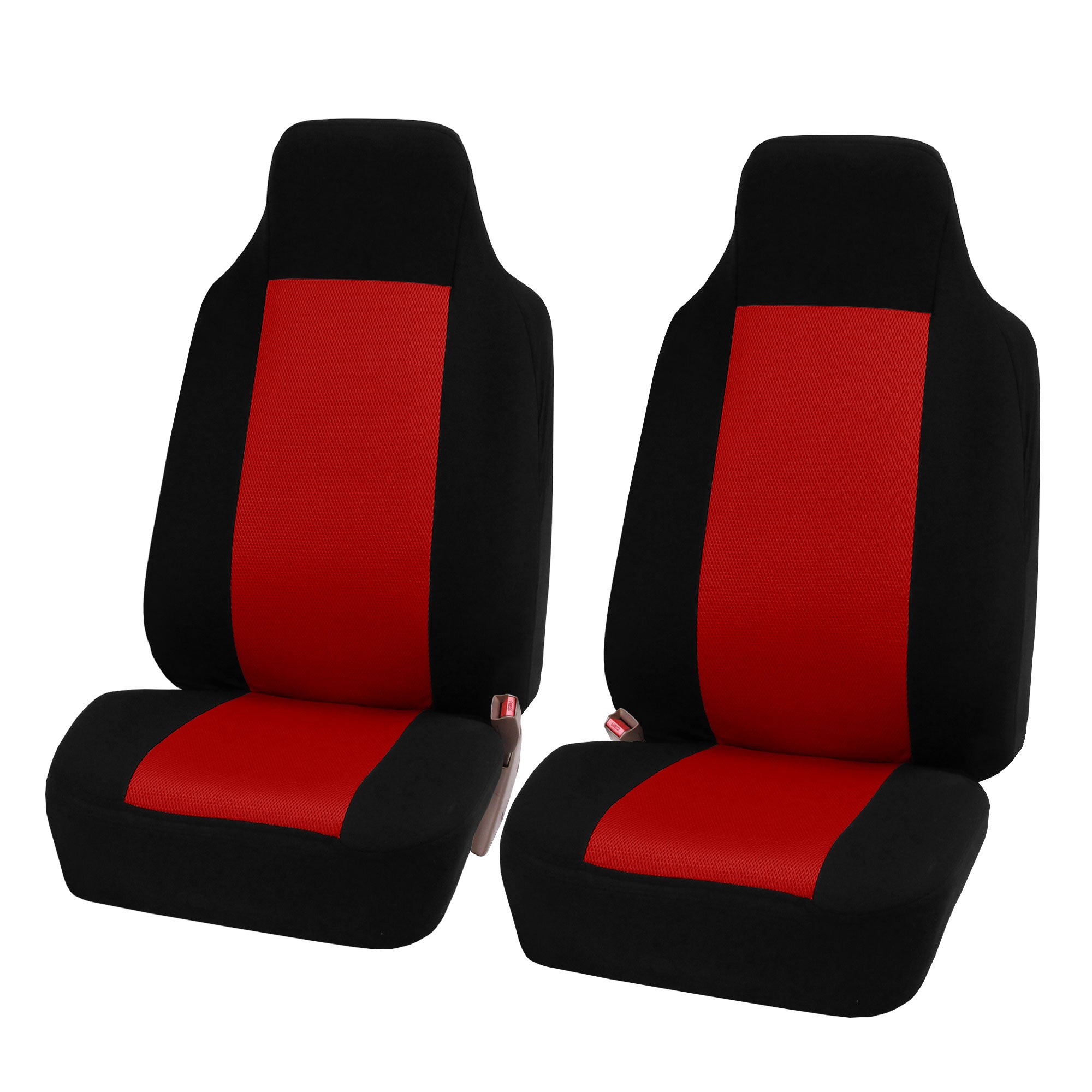 FH Group Classic Two Tone Universal Seat Covers Fit For Car Truck SUV Van - Full Set