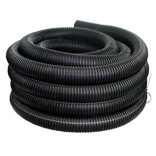 Advanced Drainage Systems 4 in. x 50 ft. Singlewall Solid Drain Pipe 04510050